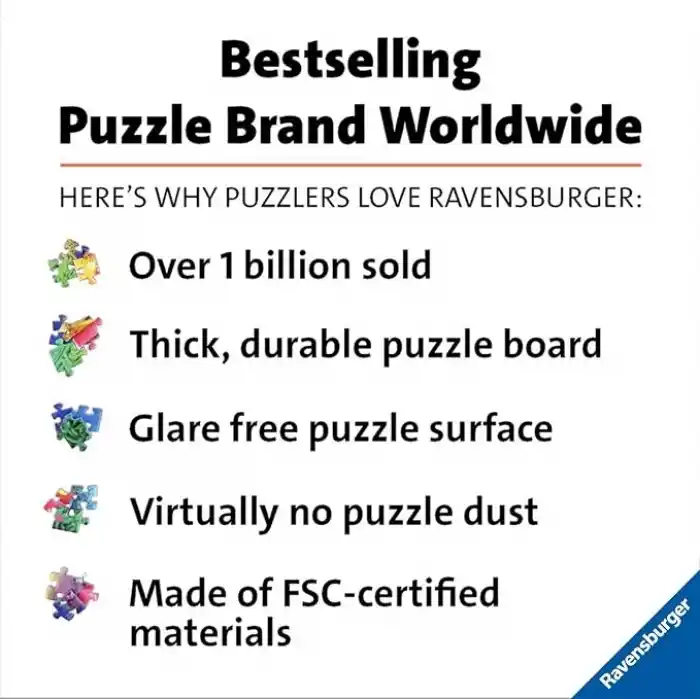Ravensburger 2000 Parça Puzzle Yüzüklerin Efendisi