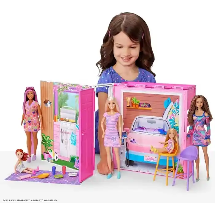 Barbie®nin Yeni Portatif Evi 2024 (Bebek Dahil)