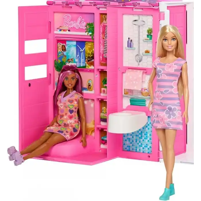 Barbie®nin Yeni Portatif Evi 2024 (Bebek Dahil)