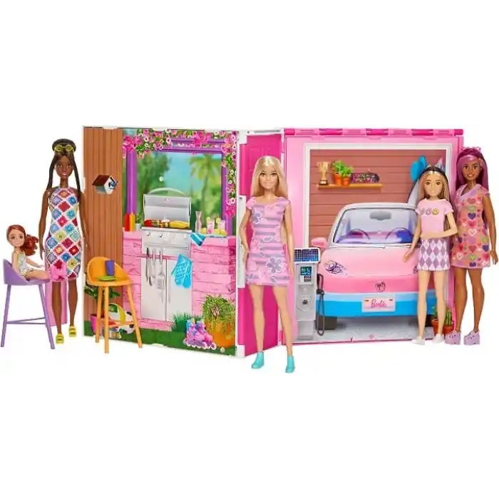 Barbie®nin Yeni Portatif Evi 2024 (Bebek Dahil)