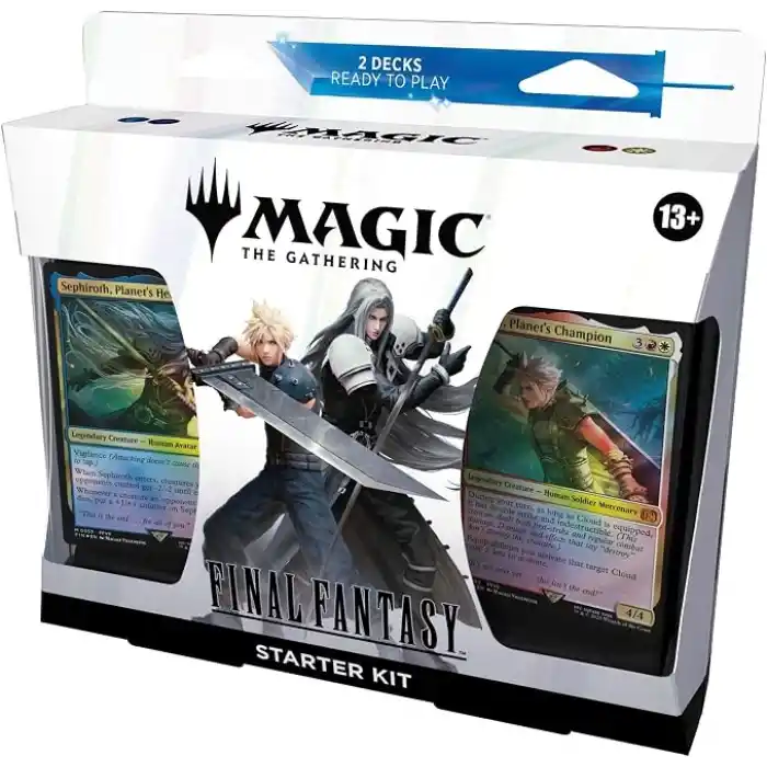 Magic: The Gathering – FINAL FANTASY Başlangıç Paketi – 2 Oynamaya Hazır Desteyle Magic Öğrenin (İngilizce Versiyon)
