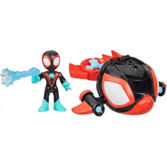 Marvel Spidey and his Amazing Friends Su Ağları Dönen Yunus Denizaltı Oyuncak