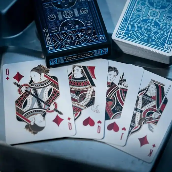 theory11 Star Wars Oyun Kartları, Mavi-The Light Side