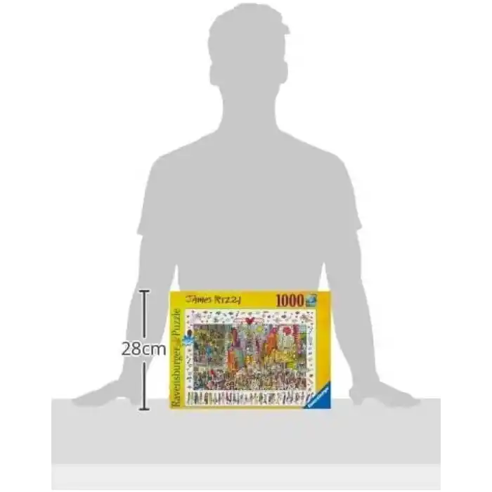 Ravensburger 1000 Parça Puzzle James Rizzi-Times Square