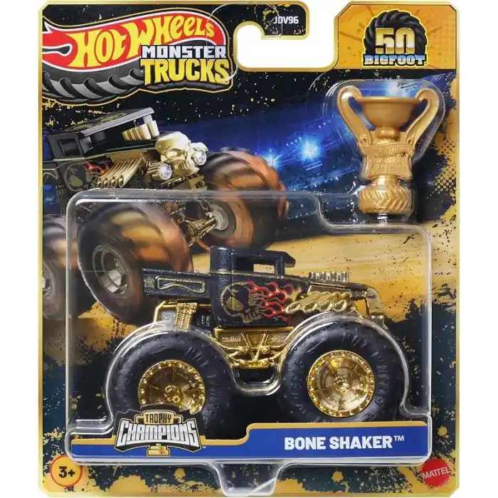 Hot Wheels® Monster Trucks Bigfoot Trophy Şampiyonları Tekli Arabalar