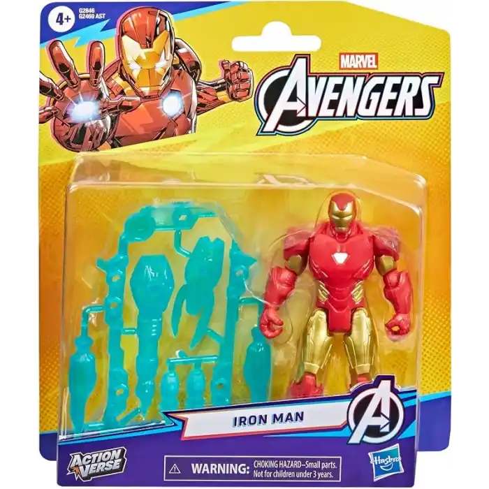 Marvel Avengers ActionVerse Iron Man Aksiyon Figürü
