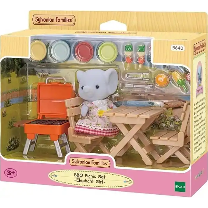 Sylvanian Families BBQ Piknik Seti, Fil Kız