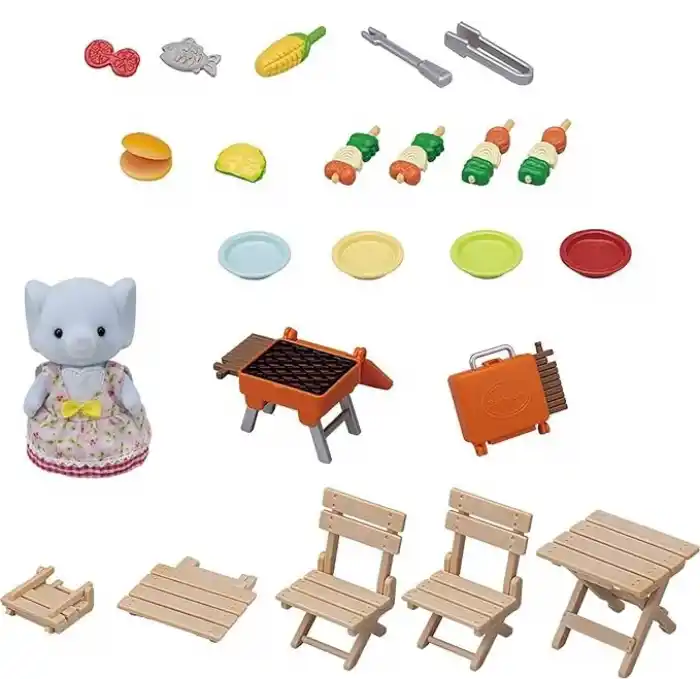 Sylvanian Families BBQ Piknik Seti, Fil Kız