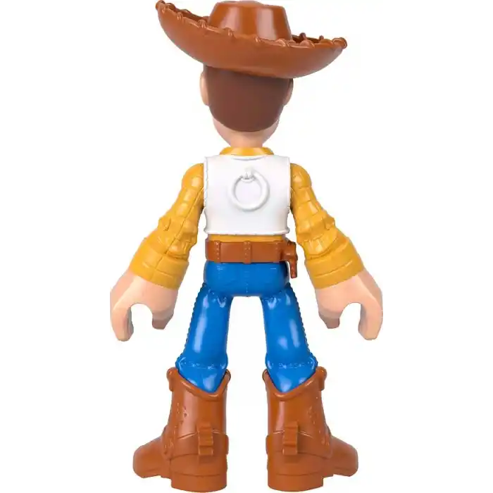 Disney ve Pixar Oyuncak Hikayesinden ilham alan, filmdeki klasik görünüme sahip 24 cmlik bükülebilen eklemli Imaginext XL Woody aksiyon figürü, JMD33