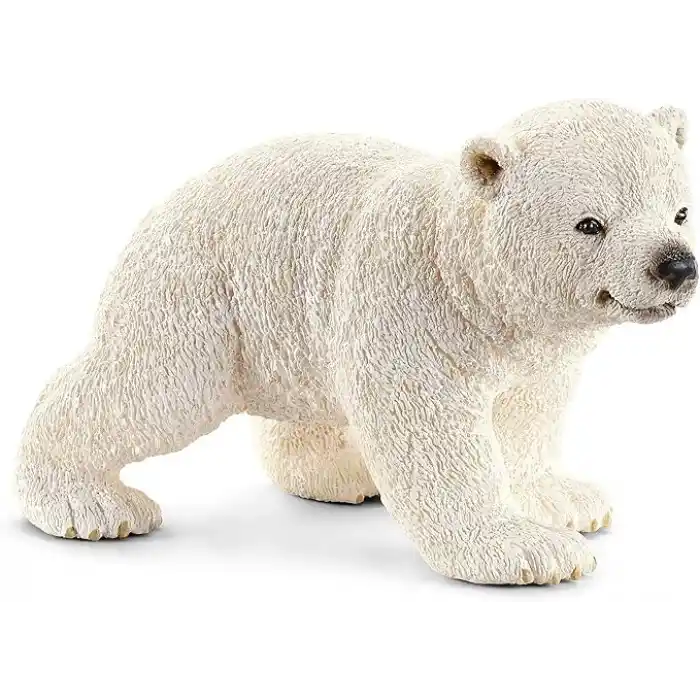 Schleich 14708 Yavru Kutup Ayısı, Beyaz