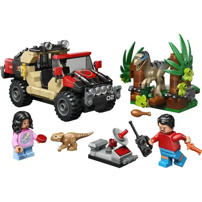 LEGO Jurassic World Raptor Arazi Kaçışı 76972