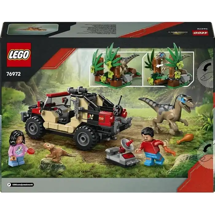 LEGO Jurassic World Raptor Arazi Kaçışı 76972