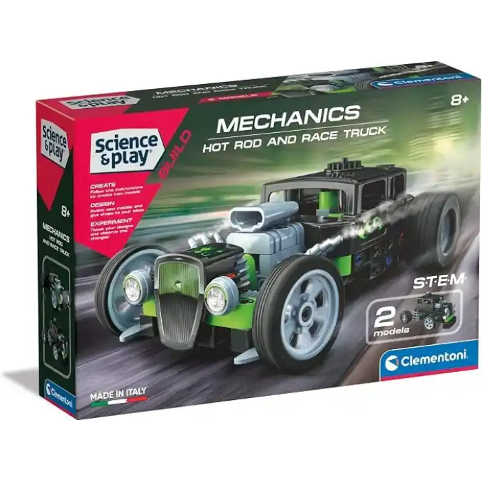 Clementoni Bilim ve Oyun: Hot Rod and Race Truck