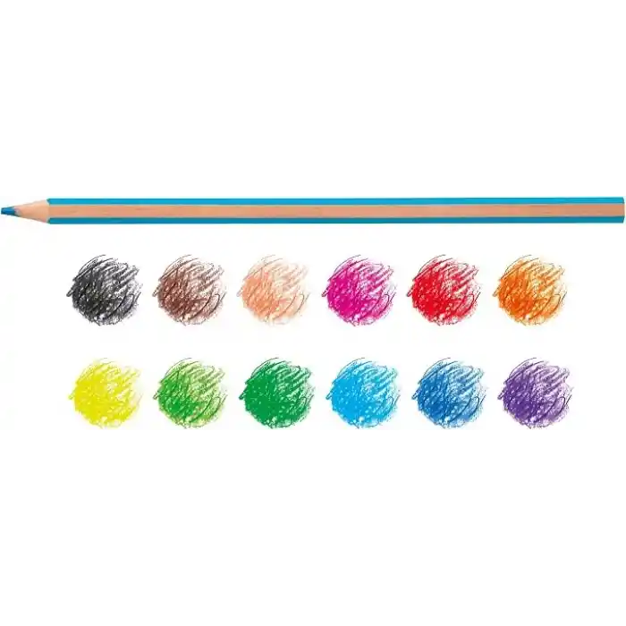 Carioca Supercolor Kuru Boya Kalemi 12Li