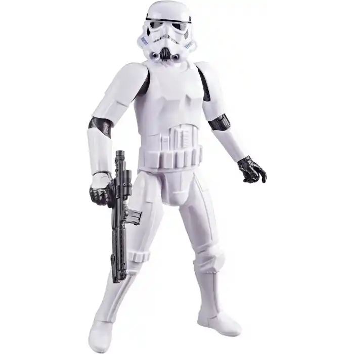 Star Wars Titan Serisi Stormtrooper, 30 cmlik Aksiyon Figürü ve Aksesuar, 4 Yaş ve Üzeri Kız ve Erkek Çocuklar İçin Oyuncaklar