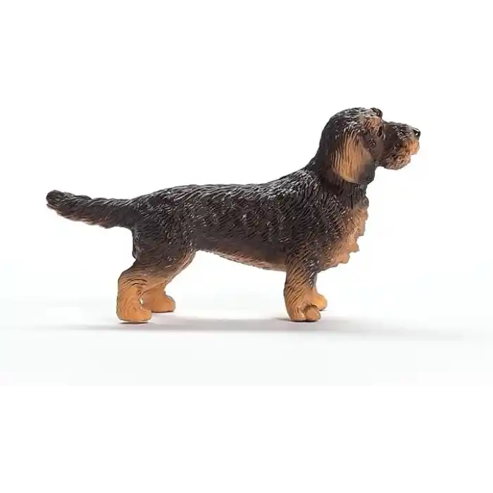 SCHLEICH Tel Tüylü Dachshund, Oyuncak Figür