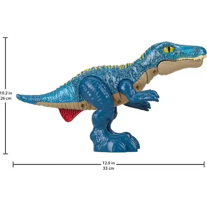 Fisher-Price Imaginext Jurassic World dinozor oyuncağı, hırıldayan ışıklı baryonyx, ışık, ses ve ısırma fonksiyonlu, 3 yaşından büyük çocuklar için, JCT48