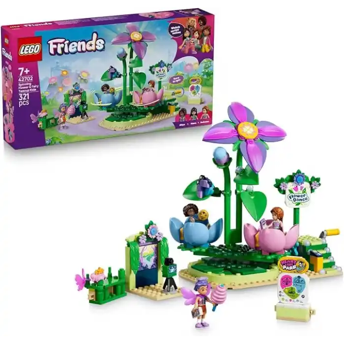 LEGO Friends Dönen Çiçek ve Peri Fincanı 42702