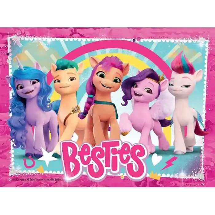 Ravensburger, 4 Puzzle Tek Kutuda My Little Pony, Çocuk Puzzle
