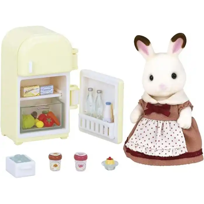 Sylvanian Families Çikolata Kulaklı Anne Buzdolabı Set