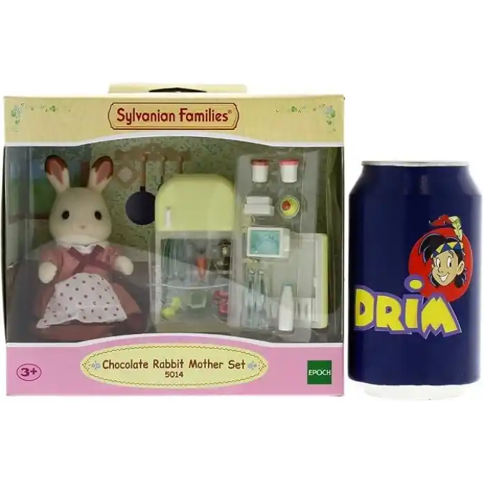 Sylvanian Families Çikolata Kulaklı Anne Buzdolabı Set