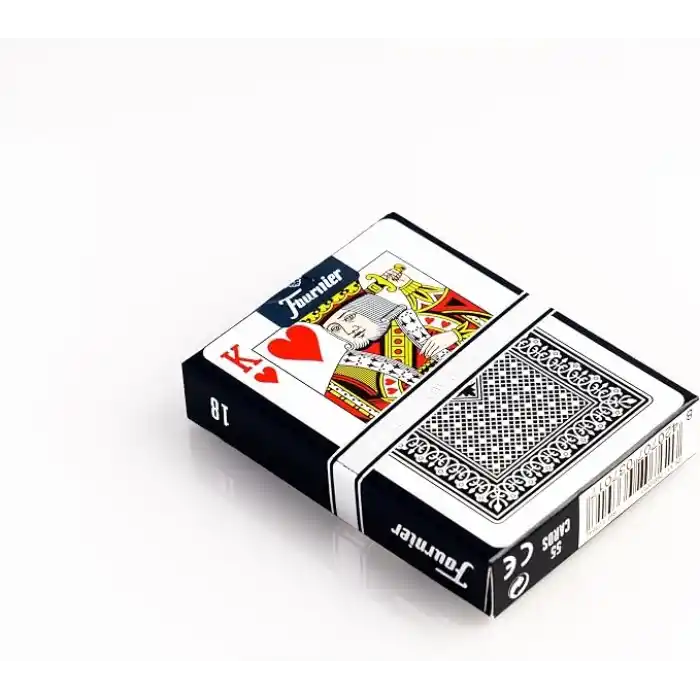 Fournier Poker Oyun Kartları Nº 18, Standart Endeks, Kırmızı veya Mavi