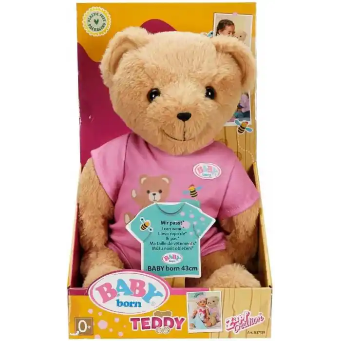 Baby Born Ayıcık - Pembe 43 cm 837139