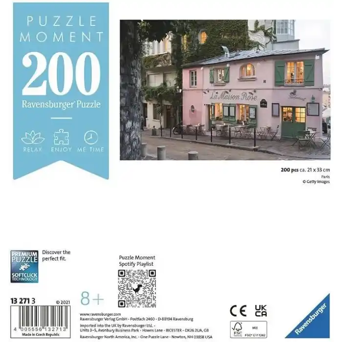 Ravensburger 132713 200 Parçalı Puzzle Paris