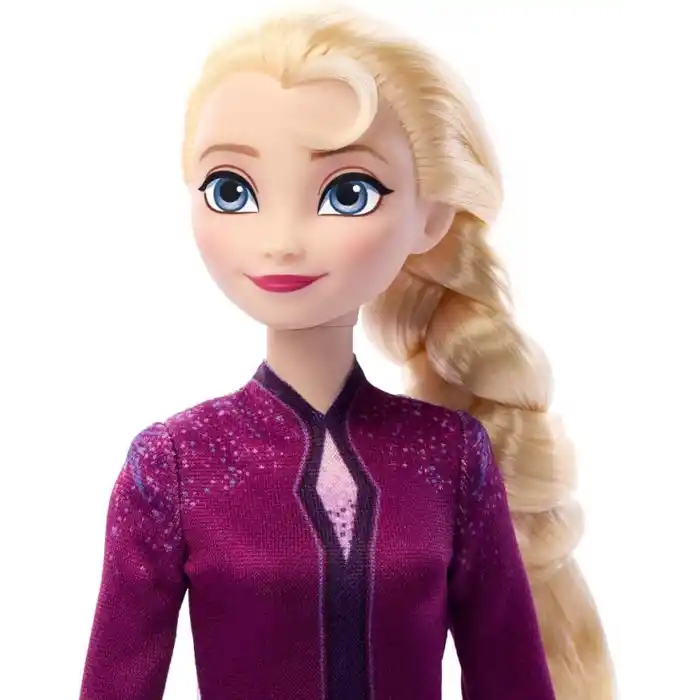 Mattel Disney Karlar Ülkesi Elsa Bebek ve Yavru Ayıcık Figürü, ayıcığın yatağı ve battaniyesi dahil 4 aksesuar, JFG16