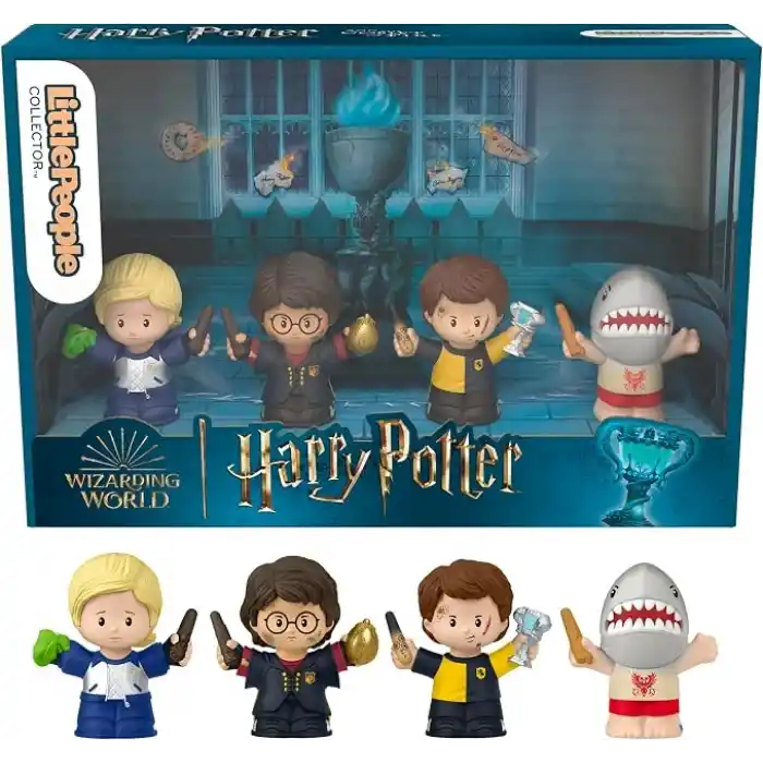 Fisher-Price Little People Collector™ Harry Potter ve Ateş Kadehi™ Little People Collector Harry Potter ve Ateş Kadehi özel seri seti ve 4 figür HVX53