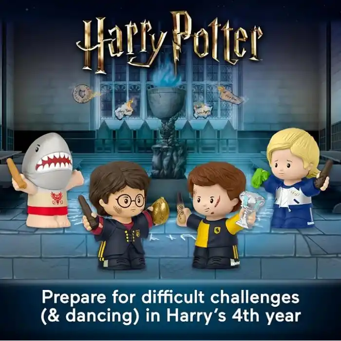 Fisher-Price Little People Collector™ Harry Potter ve Ateş Kadehi™ Little People Collector Harry Potter ve Ateş Kadehi özel seri seti ve 4 figür HVX53