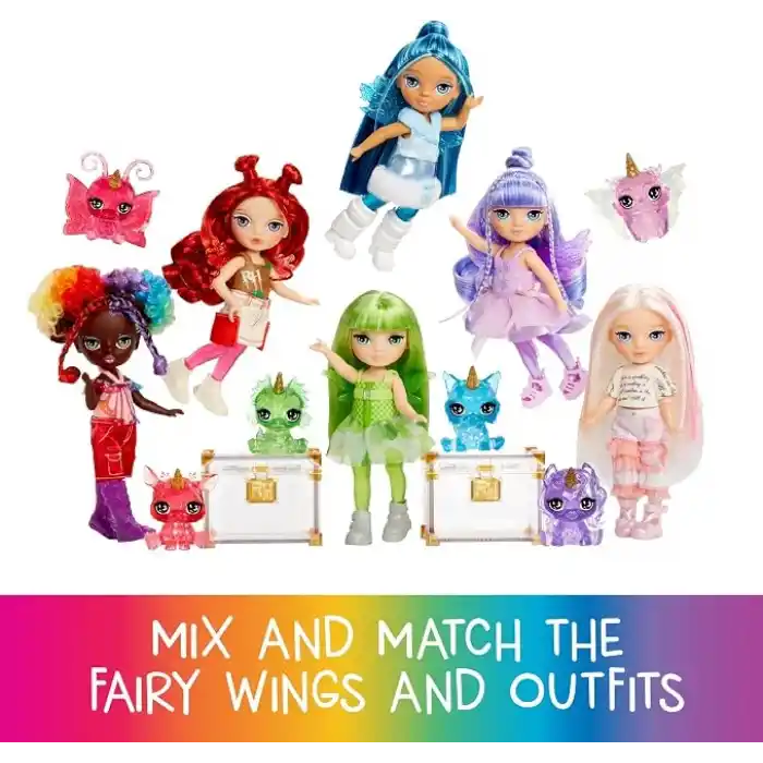 MGAE Entertainment RH Littles Gökkuşağı Perisi Bebekleri Sapphire Bradshaw Oyuncak