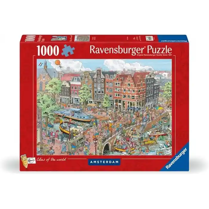 Ravensburger 1000p Puzzle Amsterdam, Yapboz