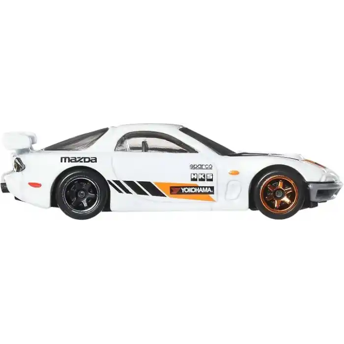 Hot Wheels 1:64 ölçekli metal oyuncak arabalar, özel süslemelere sahip 6lı Japon aracı seti (Stiller çeşitlilik gösterebilir), JLB23
