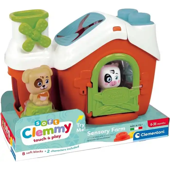 Clementoni Soft Clemmy Yumuşak Blok Duyusal Çiftlik
