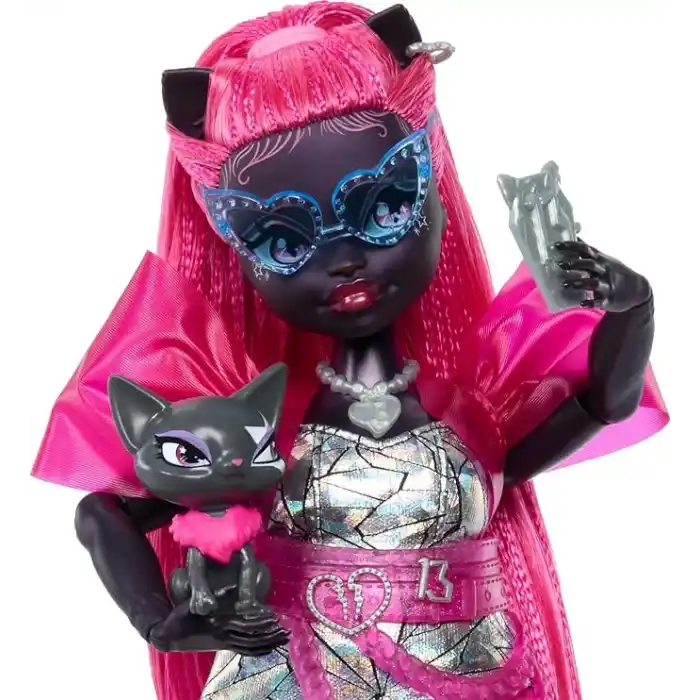Monster High Acayip Havalı Arkadaşlar - Catty Noir, 3Y+, HXH76