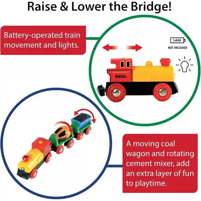 BRIO Pilli Aksiyon Tren