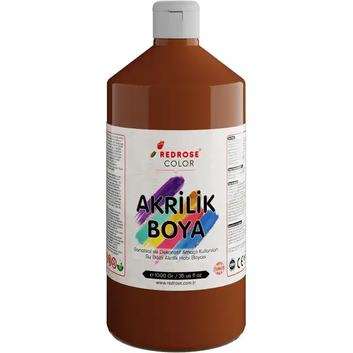Red Rose Terracotta Akrilik Boya 1000 gr