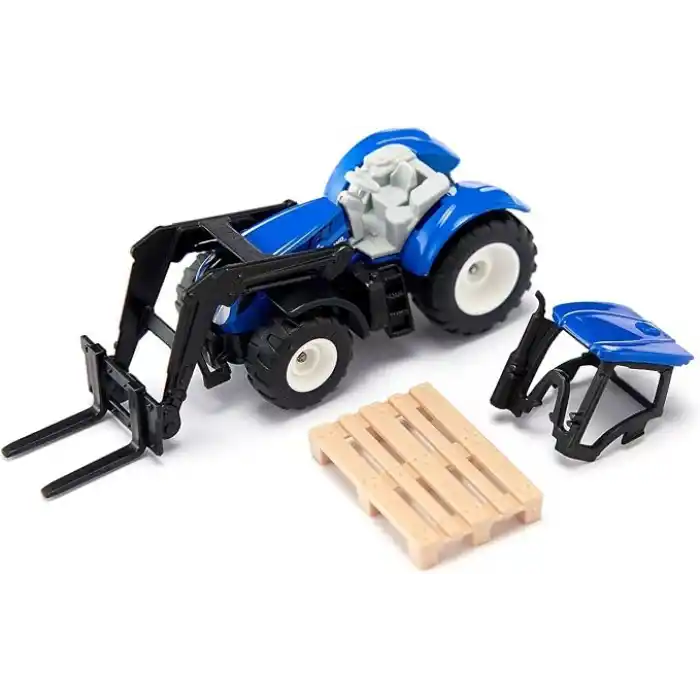 Siku New Holland Forklift ve Palet Oyuncak