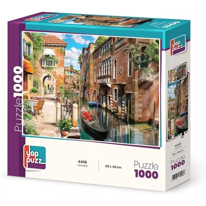 Yappuzz Venedik 1000 Parça Puzzle