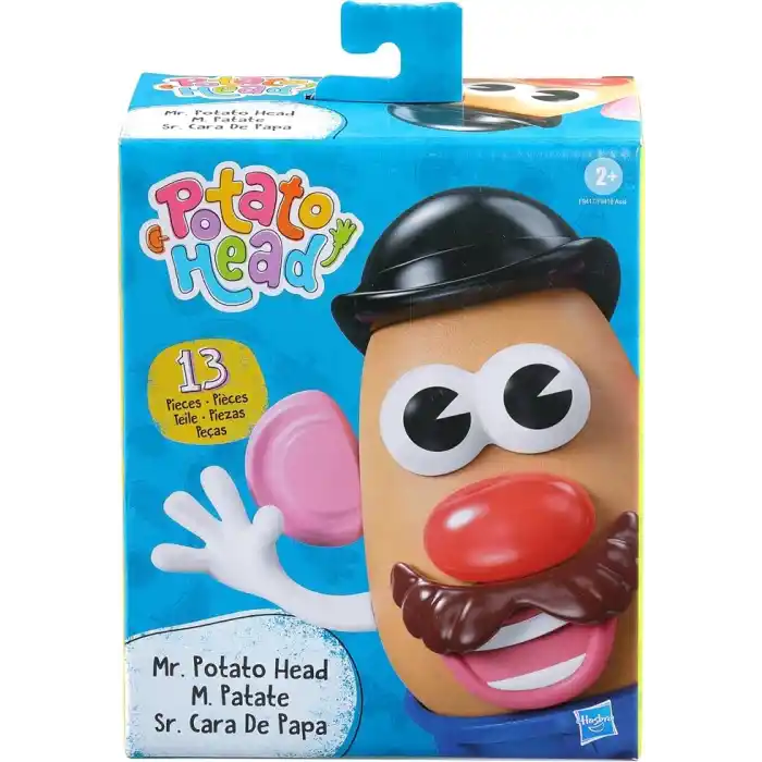 Potato Head Bay Patates Kafa Seti, 13 Ürün ve Parça, 2 Yaş ve Üzeri Kız ve Erkek Çocukları için Okul Öncesi ve Bebek Oyuncakları