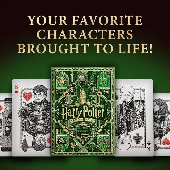 Teori11 Harry Potter Güverte - Yeşil (Slytherin)