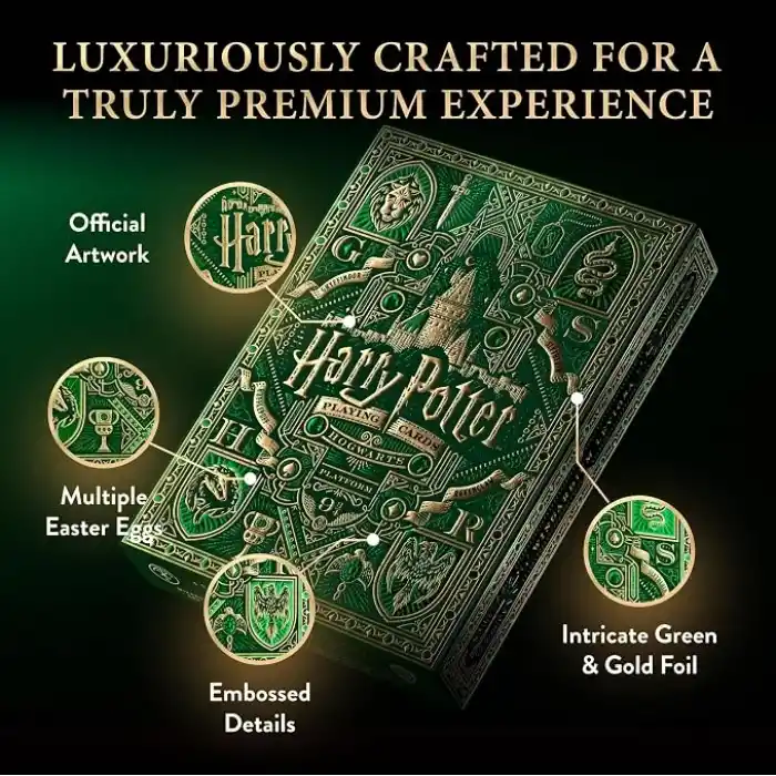Teori11 Harry Potter Güverte - Yeşil (Slytherin)