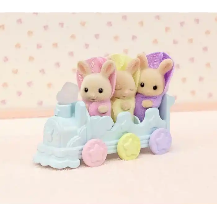 Sylvanian Families Epoch ESF5707 Üçüzler Banyo Seti Oyuncak