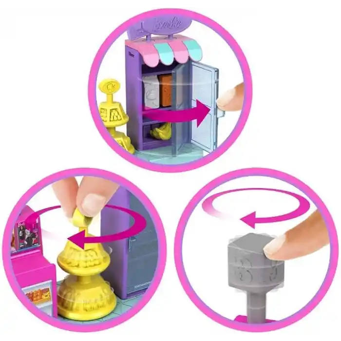 Mini BarbieLand Bebek ve Oyun Seti JCR29 - Süpermarket Jcr33