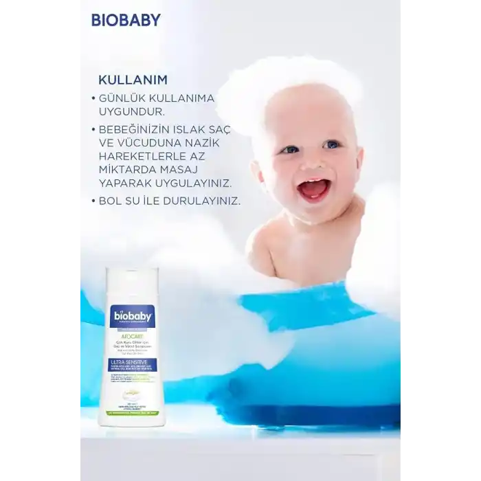 Biobaby Atopik Ciltler İçin Şampuan 300 Ml