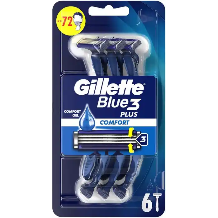 Gillette Blue3 Cool Kullan At Erkek Tıraş Bıçağı 6li