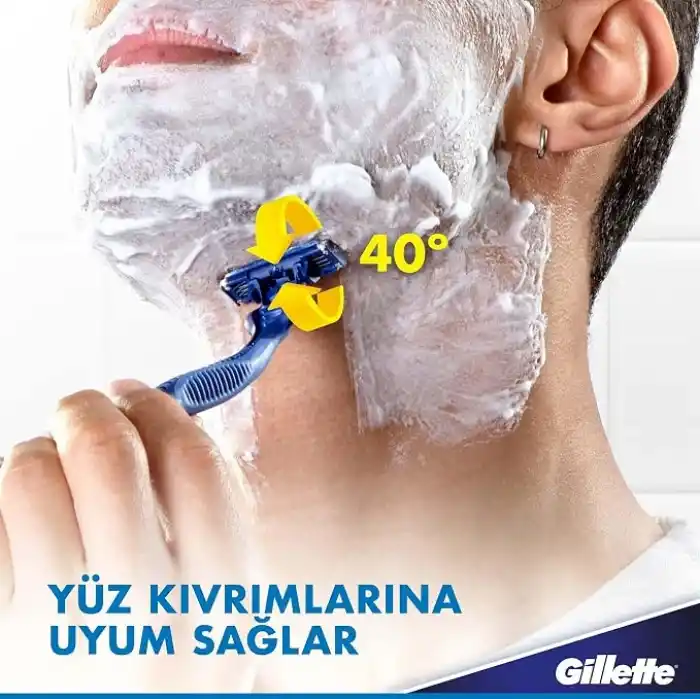 Gillette Blue3 Cool Kullan At Erkek Tıraş Bıçağı 6li