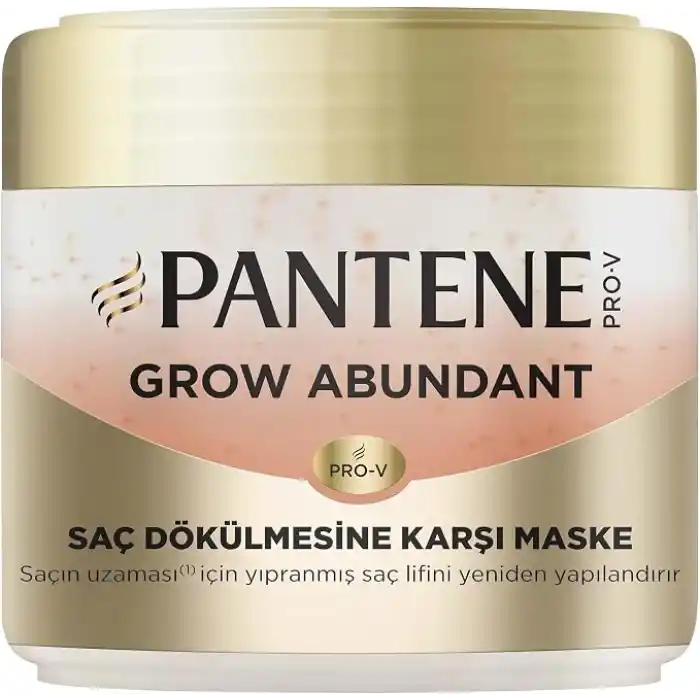 Pantene Grow Abundant Saç Dökülmesine Karşı Saç Maskesi 300 ml