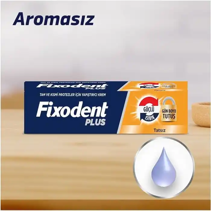 Fixodent Plus Güçlü Isırık Diş Protezi Yapıştırıcı Krem 57 g